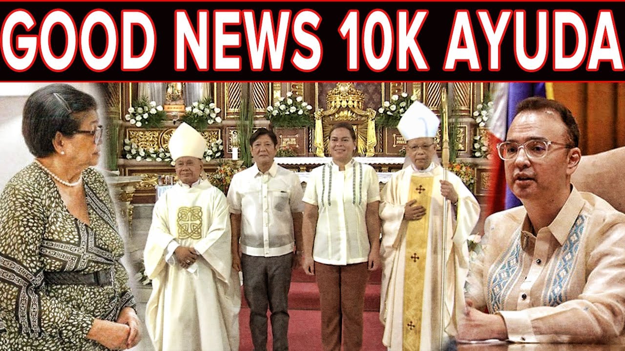 GOOD NEWS! 10K AYUDA NI SEN  CAYETANO ISUSULONG NA! CLARITA CARLOS PINATATANGAL SA PWESTO PBBM SARA