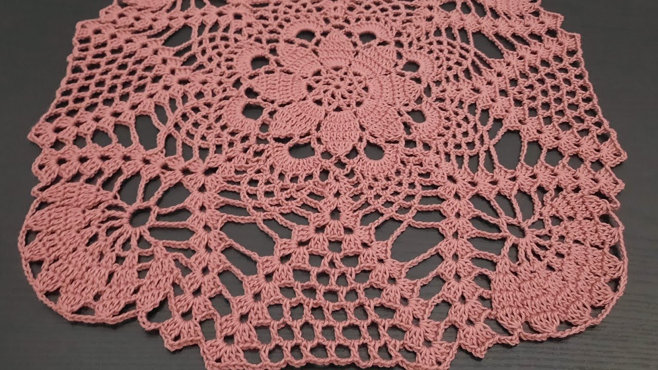 Tutorial doily rajut || Crochet tutorial || motif31 - YouTube