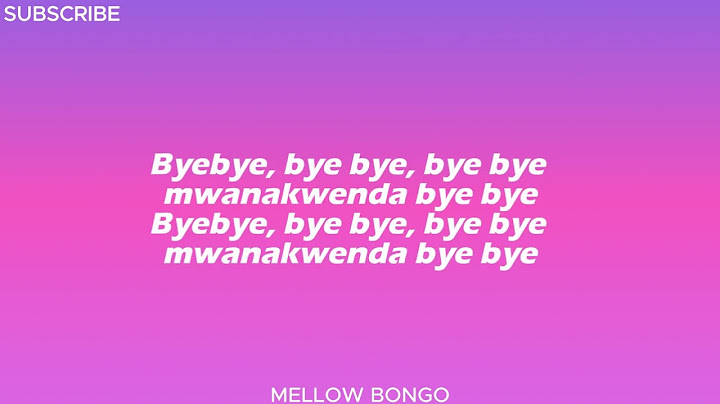 Phina Ft  Harmonize ~  Bye Bye