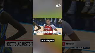 Mystics center Lauren Betts looking to build off of her best game in the WNBA