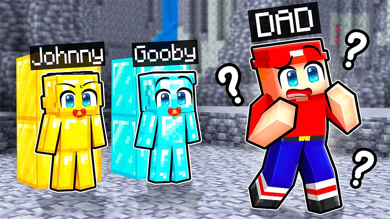 PARENTS vs KIDS ONE COLOR Hide and Seek in Minecraft!