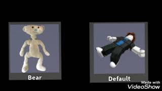 BEAR* - Skins and there kill effects (Part 1)