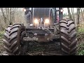 New forest tractor Valtra N154E and KESLA