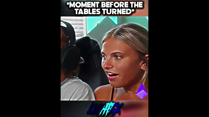 She didn't expect that..💀