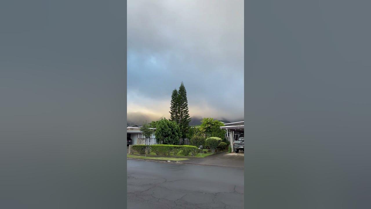 Oahu tsunami watch video