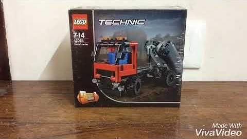 LEGO technic hook loader Time-lapse build