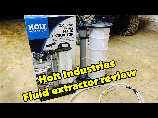 2.3 gallon Manual Fluid Extractor