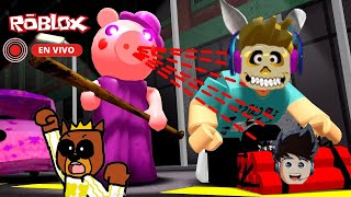 Jugando a Roblox Piggy en directo en español 2021 | juegos de miedo