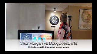 CapnMorgan vs DougDoesDarts on Granboard (StrikeForce ADA League)