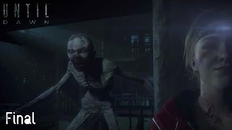 Until Dawn Playthrough Part 7|Final|No Commentary