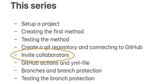 5 invite a collaborator to the project