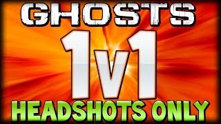 Call of Duty Ghosts: 1v1 Headshots Only!