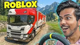 ROBLOX BEST TRUCKING GAME with STEERING WHEEL
