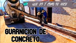 COMO SE CONSTRUYE UNA GUARNICION DE CONCRETO- TIPOS DE GUARNICIONES || LTCM EN CORTO by LTCM Constru 22,735 views 1 year ago 6 minutes, 16 seconds