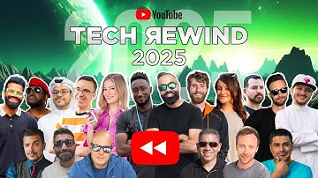 BEST TECH of 2025 (YouTube Rewind) ft. MKBHD, Linus Tech Tips, JerryRigEverything, iJustine + More