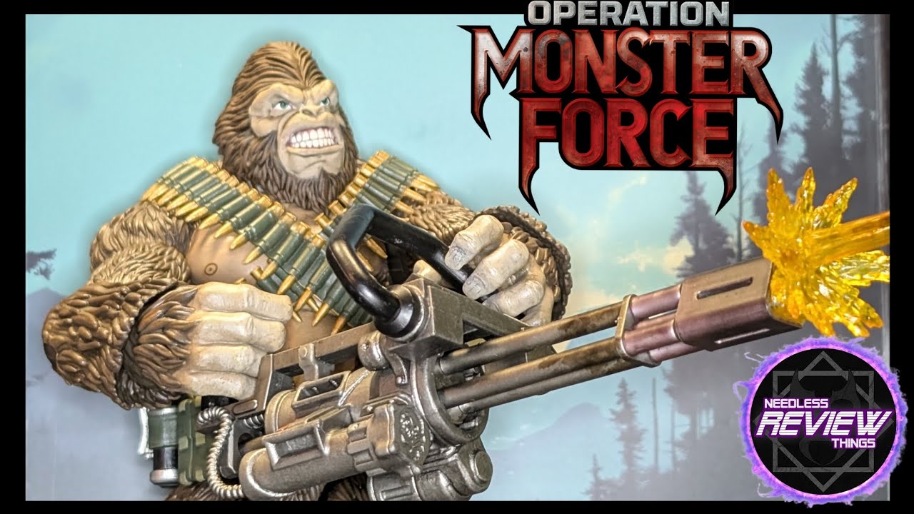 Fresh Monkey Fiction Operation: Monster Force Chatsworth Action Figure Review 