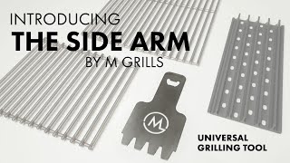 Introducing The Side Arm. The Universal Grate Scraping Tool, Mini Spatula, and Bottle Opener.