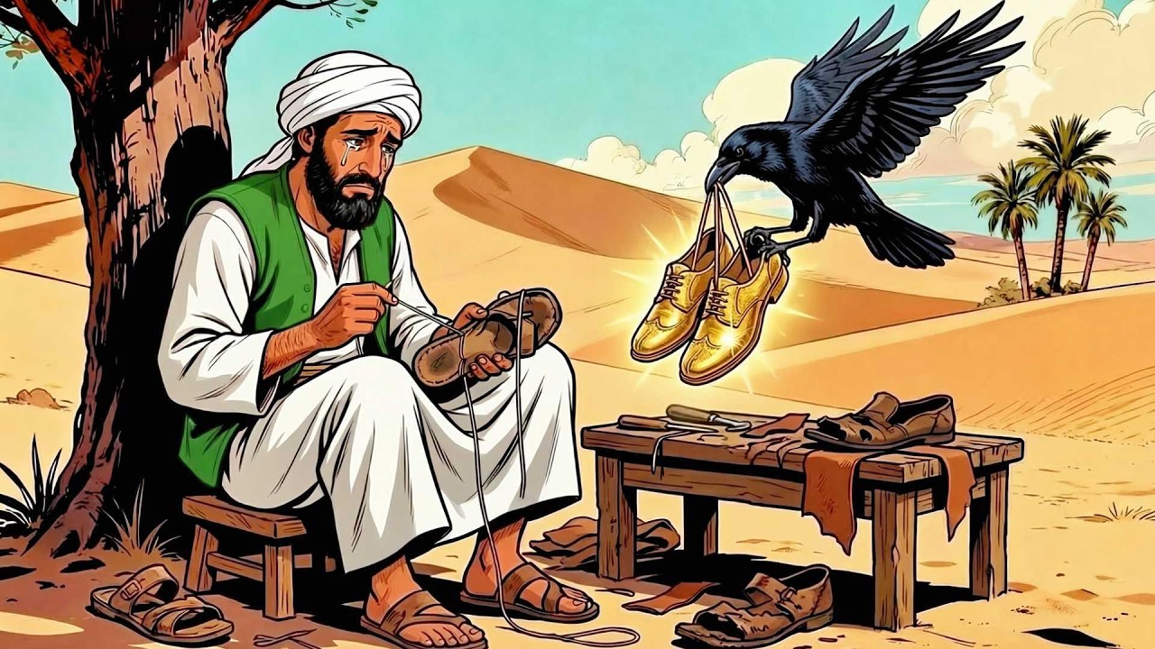 قصة الإسكافي الفقير الذي عمل خيرا فاحسن الله اليه بهديه لا تصدق.