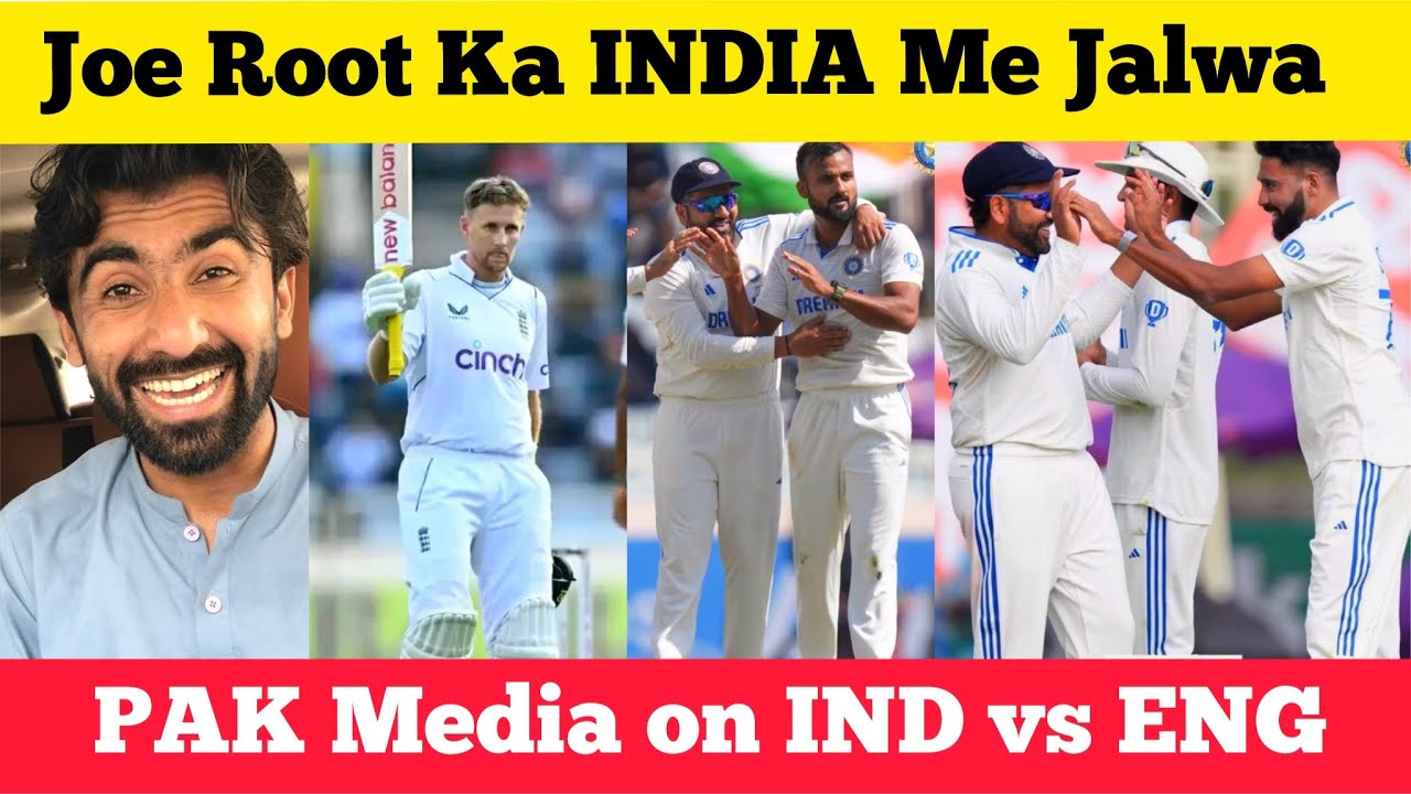 India Vs England Test Pak Media On Ind Vs Eng Joe Root 106 Akash India vs england test pak media on ind vs eng joe root 106 akash