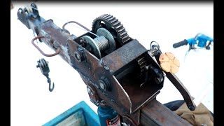 картинка: Самодельный мини кран манипулятор для прицепа.+Расчет