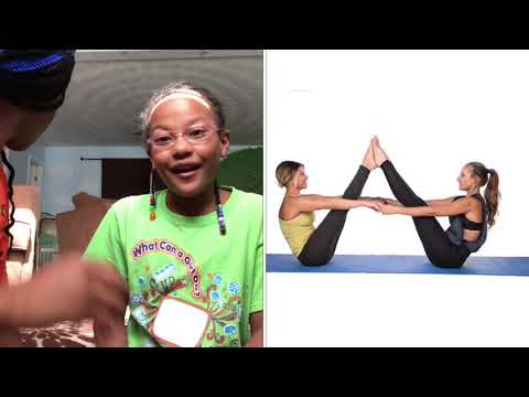 Yoga challenge FAIL !! Funny || Nadia and Lana