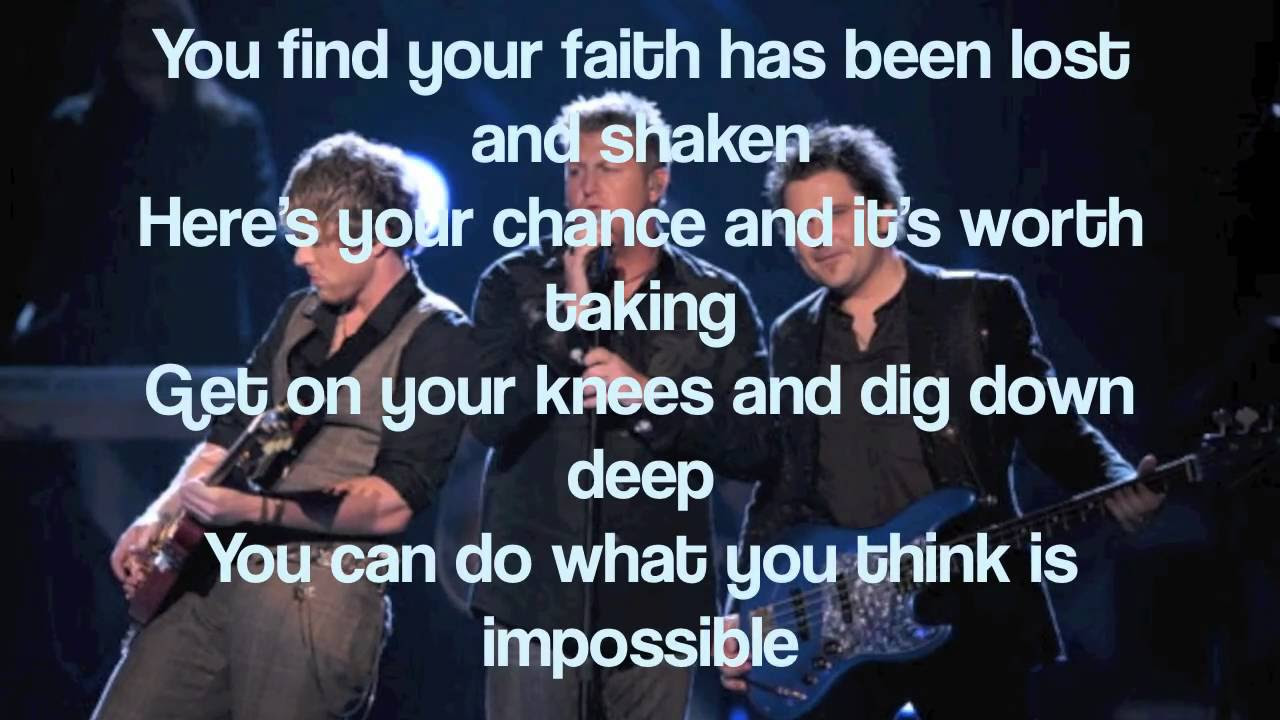 Unstoppable(Olympic Mix) - Rascal Flatts (With Lyrics)