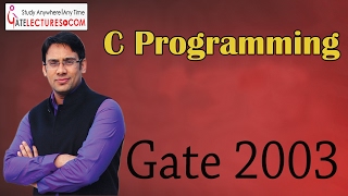 Famous C Programming 34 GATE 2003 Question on Parameter Passing and Variable Scoping Wealth