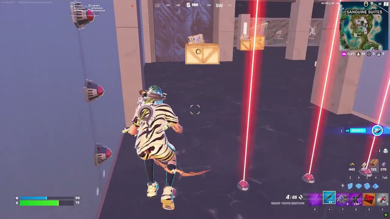 Get through a hallway guarded by Laser Alarms