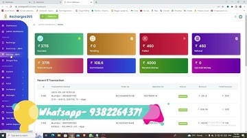 best new recharge admin panel with source code | full B2B Recharge Software