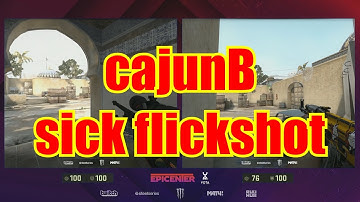 cajunB SICK FLICKSHOT vs G2 @ EPICENTER: Moscow