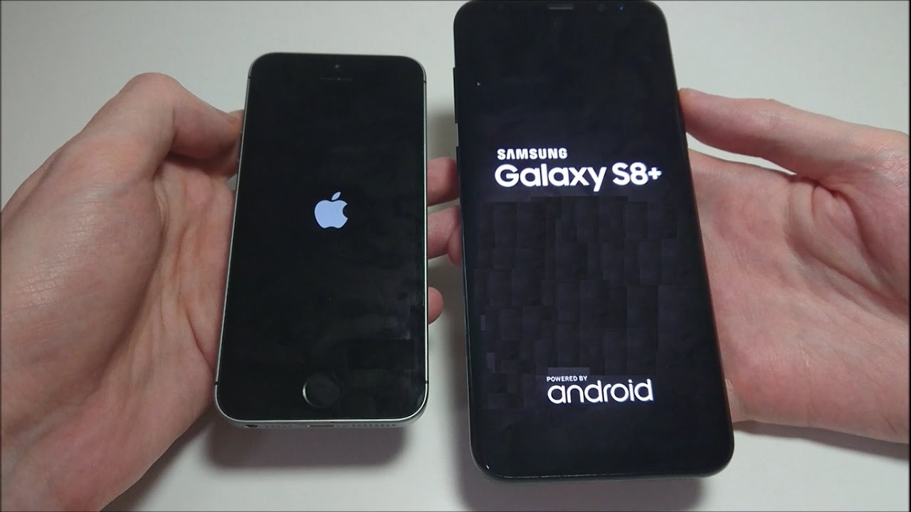 Samsung Galaxy S8 Vs Apple Iphone Se Speed Test