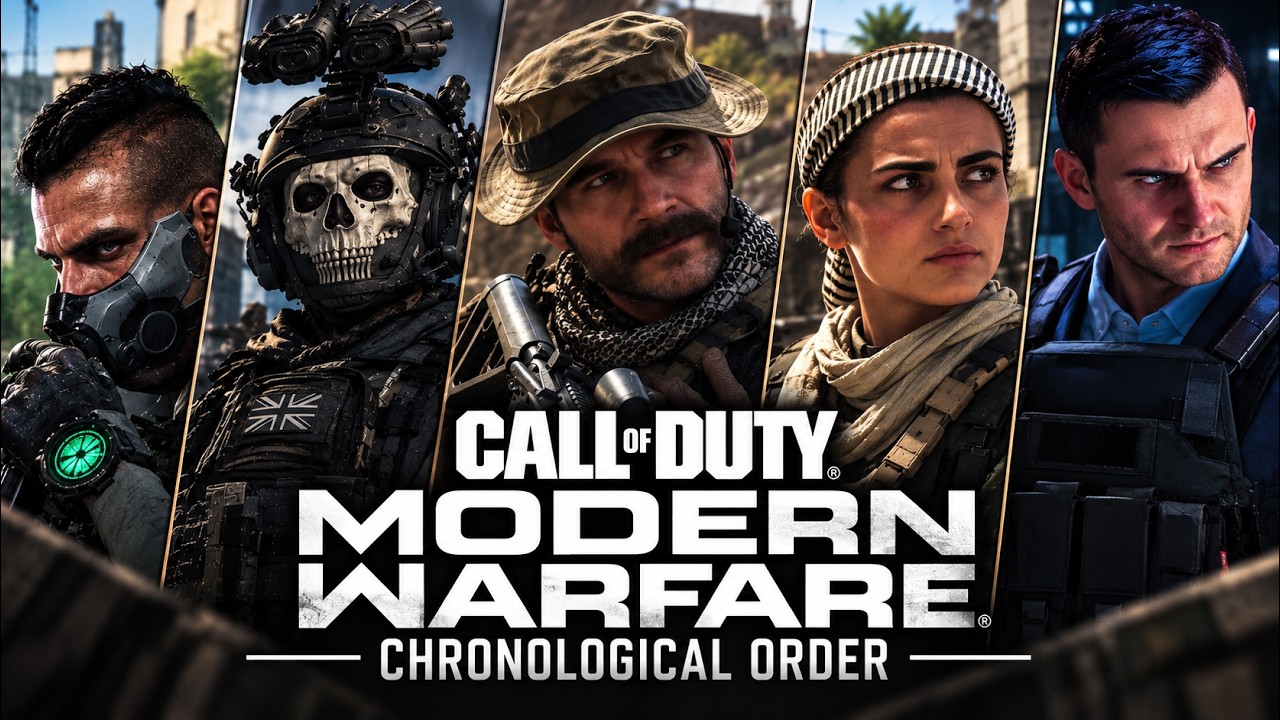 Call of Duty: Modern Warfare Series COMPLETE SAGA in Chronological Order (MW2019-MW4, Atomgrad) 4K