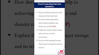 Famous Most Asked Cloud Computing Interview Questions #cloudcomputing #interviewpreparation #interview Profile
