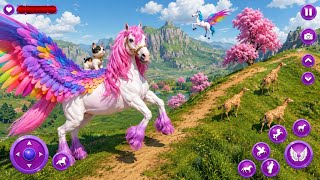 🦄 My Flying Unicorn Horse Game - Fly & Ride Magical Unicorn screenshot 2