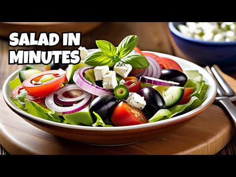 Easy Greek Salad Recipe