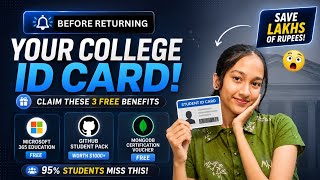 🚨 Claim These 3 FREE Student Benefits Before Graduating College !