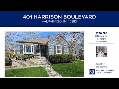 401 Harrison Boulevard, Valparaiso, IN home video tour