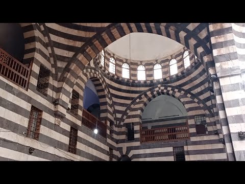 خاص تلفزيون سوريا يدخل خان أسعد باشا التحفة المعمارية في قلب دمشق