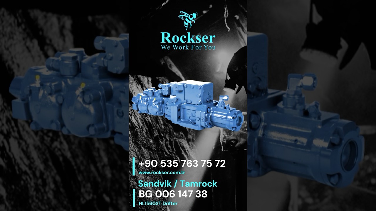 BG 006 147 38 - HL1560ST  Drifter Sandvik / Tamrock Rock Drill Alternative Spare Parts Manufacturer