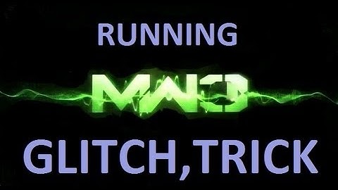 Modern Warfare 3 - Best Glitch,Trick Running 50% Longer (MW3 Best Running Longer Glitch Full HD)