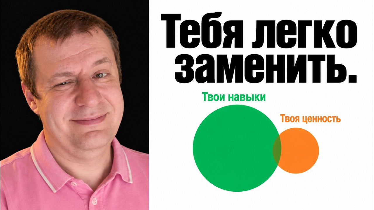 Тебя заменят, даже если ты лучший. Вот что решает на самом деле: video thumbnail