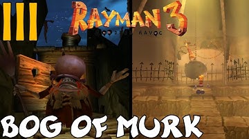 Rayman 3: Hoodlum Havoc - ALL Cages Walkthrough III - The Bog of Murk