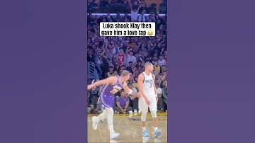 Luka had Klay jumping 😅 (via GrantAfseth/X)