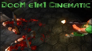 Voxel Doom E1M1 Cinematic