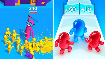 Join Clash 3D vs Join Blob Clash 3D | Epic Gameplay Battle | Android IOS - Walkthrough