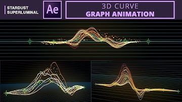 3D Curve Graph Animation in After Effects | Easy