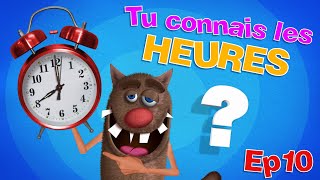Foufou   Apprenons A Lire l&#39;Heure (Learn to read a clock for Kids, Toddlers - Serie 10)