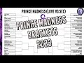 Prince Music Madness Bracket 2023 (Love vs Sex) - Prince&#39;s Friend