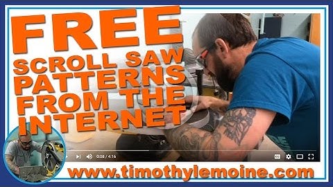 Free Scroll saw patterns from the internet