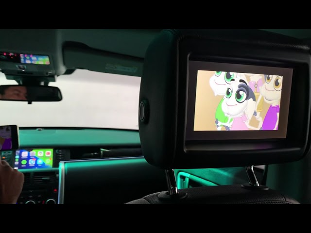Discovery Sport 2015 - Apple CarPlay + Android Auto + Espelhamento para telas traseiras - ArtsomAuto